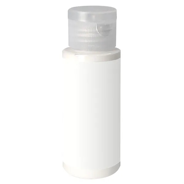 SPF 30 Sunscreen in Clear Cylinder Bottle with Clear Flip Top... from ASI 40480 Koozie Group