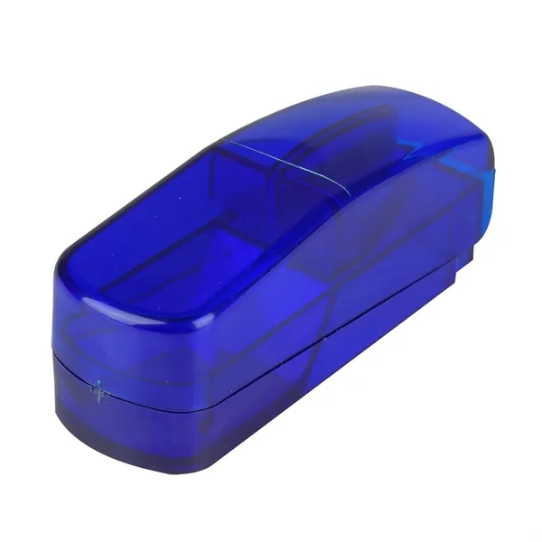 Cuts Pills Safely and Easily. Storage compartment for pills.... from ASI 40480 Koozie Group