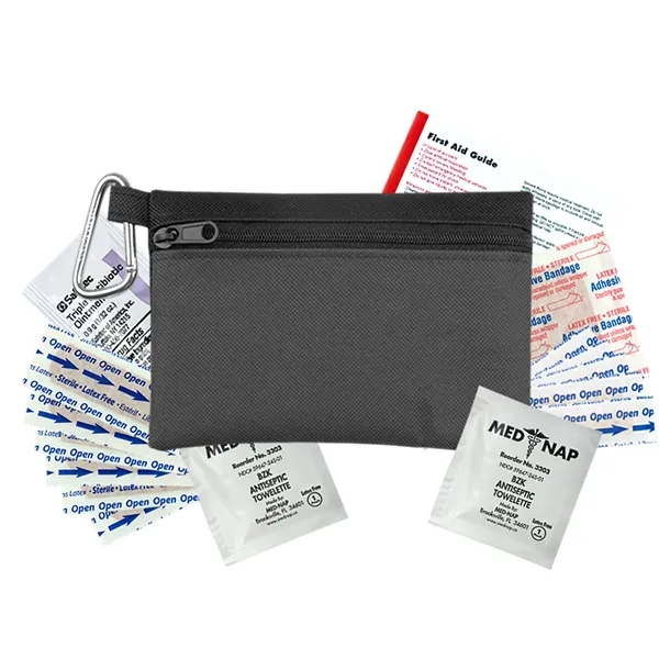 Polyester tote first aid kit.... from ASI 40480 Koozie Group