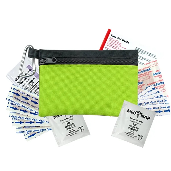 Polyester tote first aid kit.... from ASI 40480 Koozie Group