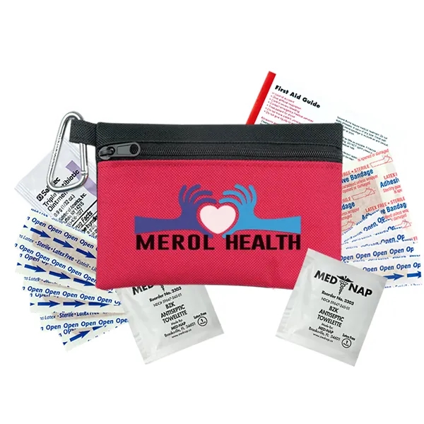 Polyester tote first aid kit.... from ASI 40480 Koozie Group