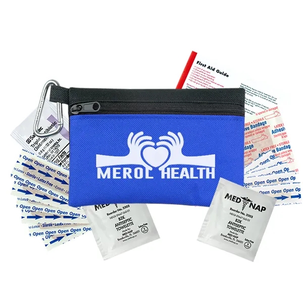 Polyester tote first aid kit.... from ASI 40480 Koozie Group