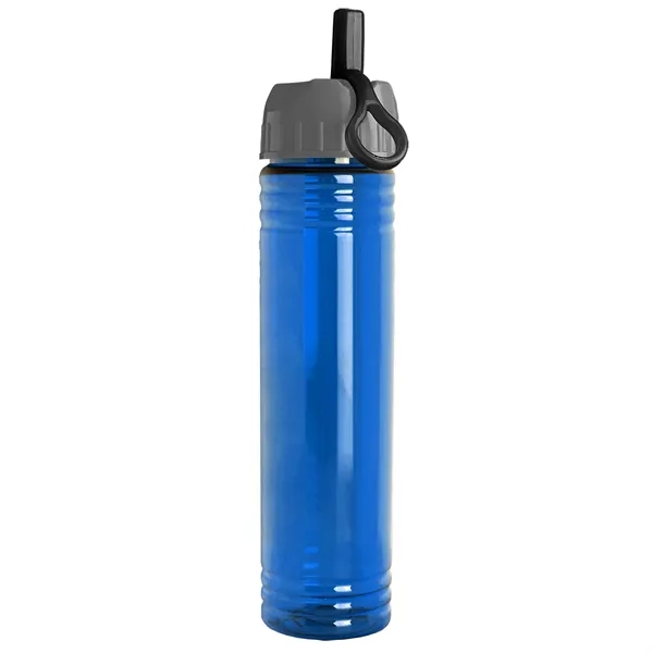 32 oz. Transparent Bottle with Ring Straw lid. Slim Cylinder Design... from ASI 40480 Koozie Group