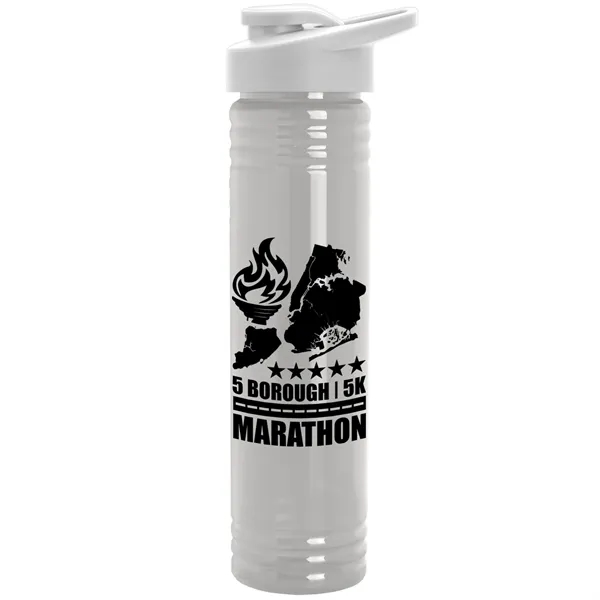 32 oz. Transparent Bottle with Drink thru lid. Made with 50%... from ASI 40480 Koozie Group