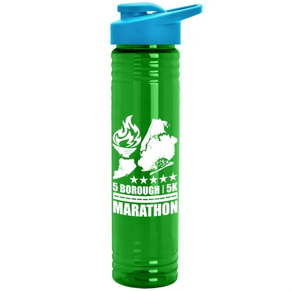32 oz. Transparent Bottle with Drink thru lid. Made with 50%... from ASI 40480 Koozie Group