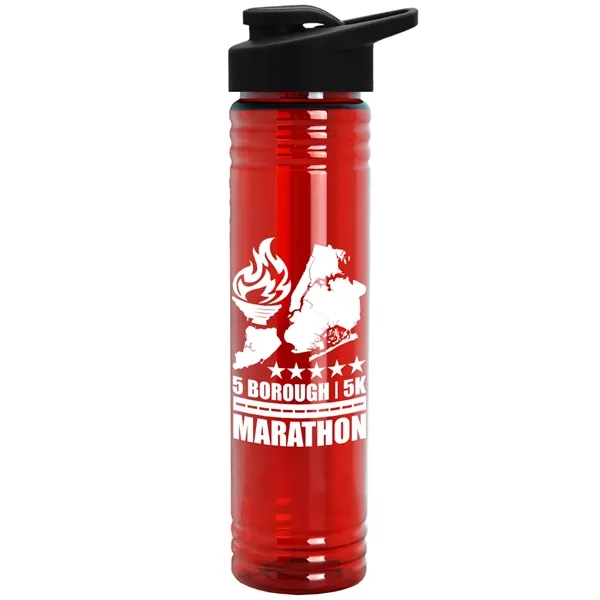 32 oz. Transparent Bottle with Drink thru lid. Made with 50%... from ASI 40480 Koozie Group