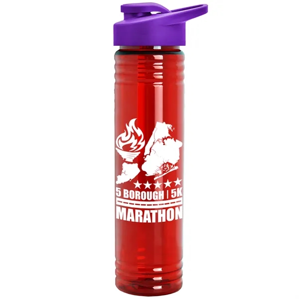 32 oz. Transparent Bottle with Drink thru lid. Made with 50%... from ASI 40480 Koozie Group