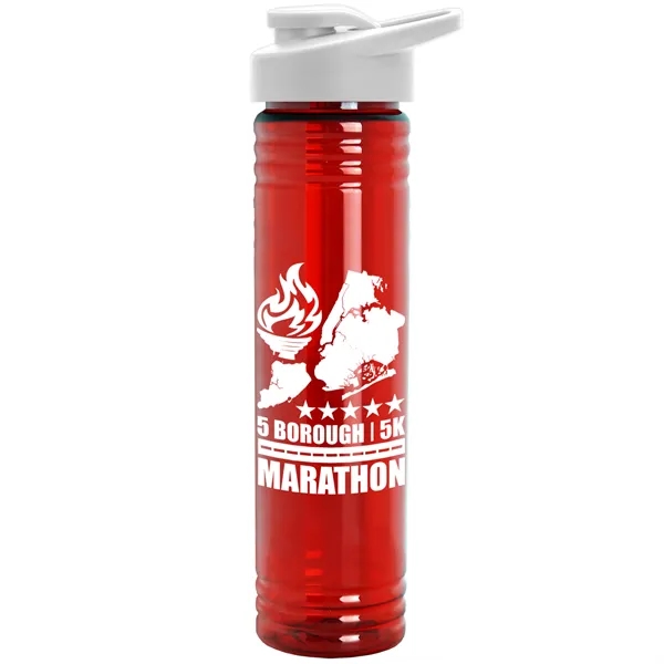 32 oz. Transparent Bottle with Drink thru lid. Made with 50%... from ASI 40480 Koozie Group