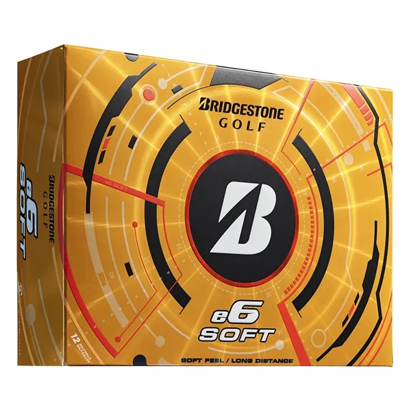 Bridgestone e6 golf balls; Boxcontains 12 white balls and includes a... from ASI 38120 Ball Pro / Diversified Quality Kitchenware