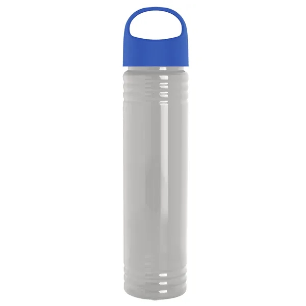 32 oz. Transparent Bottle with Oval Crest lid. Slim Cylinder Design... from ASI 40480 Koozie Group