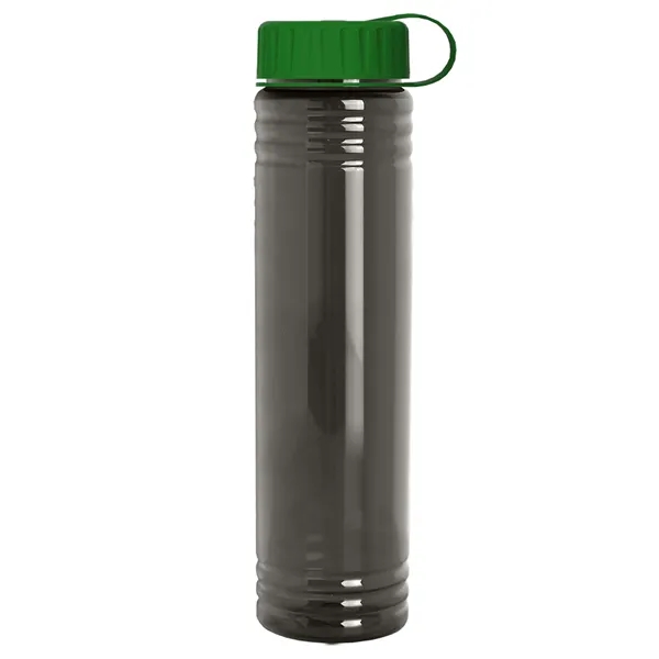 Slim Cylinder Design. 32 oz Transparent Sport Bottles with Tethered Lid.... from ASI 40480 Koozie Group