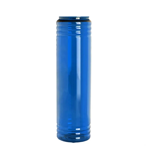 Slim Cylinder Design. 32 oz Transparent Sport Bottles with Tethered Lid.... from ASI 40480 Koozie Group