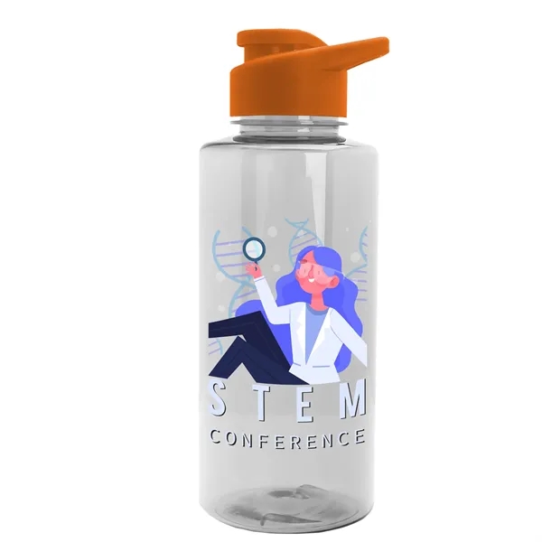 Mountaineer 36 oz. Sports Bottle with Drink-Thru Lid. Molded with food-safe,... from ASI 40480 Koozie Group