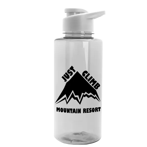 Mountaineer 36 oz. Sports Bottle with Drink-Thru Lid. Molded with food-safe,... from ASI 40480 Koozie Group