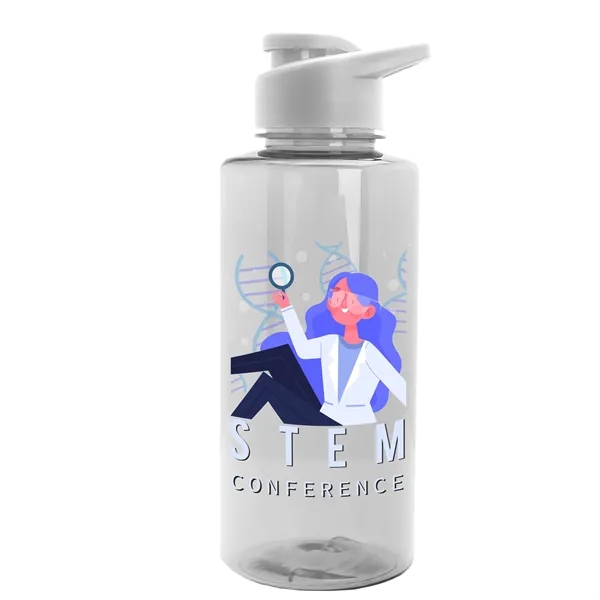 Mountaineer 36 oz. Sports Bottle with Drink-Thru Lid. Molded with food-safe,... from ASI 40480 Koozie Group