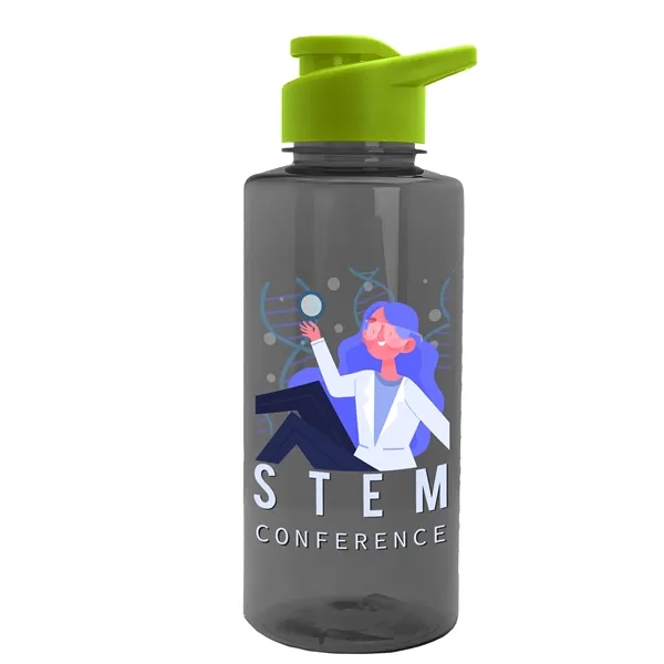 Mountaineer 36 oz. Sports Bottle with Drink-Thru Lid. Molded with food-safe,... from ASI 40480 Koozie Group