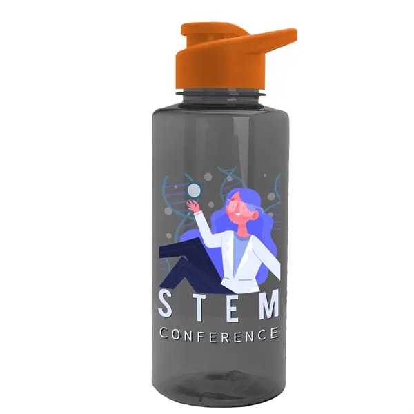 Mountaineer 36 oz. Sports Bottle with Drink-Thru Lid. Molded with food-safe,... from ASI 40480 Koozie Group