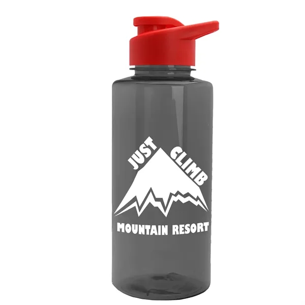 Mountaineer 36 oz. Sports Bottle with Drink-Thru Lid. Molded with food-safe,... from ASI 40480 Koozie Group