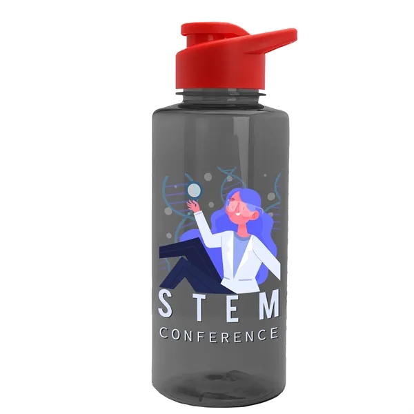 Mountaineer 36 oz. Sports Bottle with Drink-Thru Lid. Molded with food-safe,... from ASI 40480 Koozie Group