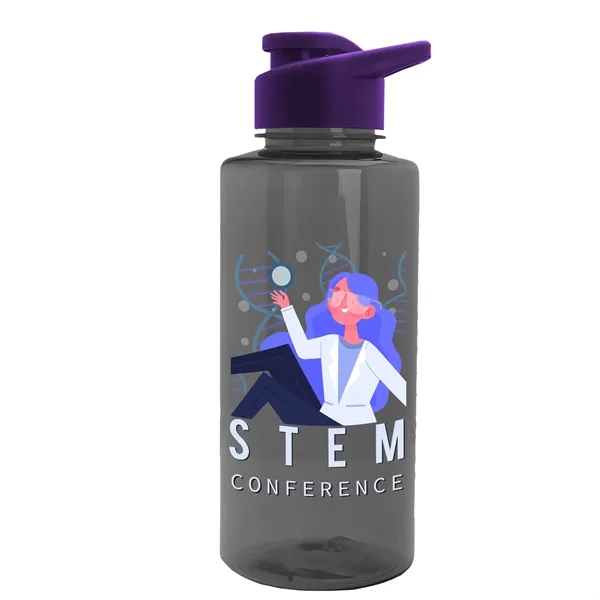 Mountaineer 36 oz. Sports Bottle with Drink-Thru Lid. Molded with food-safe,... from ASI 40480 Koozie Group