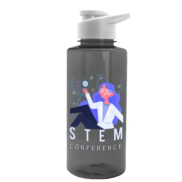 Mountaineer 36 oz. Sports Bottle with Drink-Thru Lid. Molded with food-safe,... from ASI 40480 Koozie Group