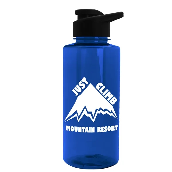 Mountaineer 36 oz. Sports Bottle with Drink-Thru Lid. Molded with food-safe,... from ASI 40480 Koozie Group