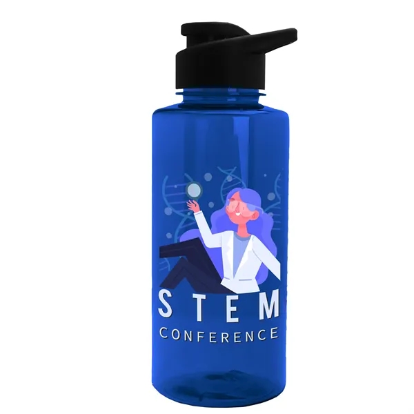 Mountaineer 36 oz. Sports Bottle with Drink-Thru Lid. Molded with food-safe,... from ASI 40480 Koozie Group