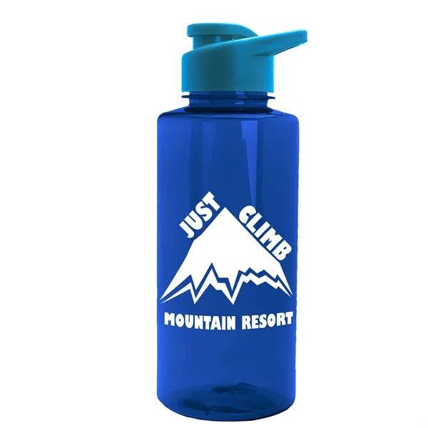 Mountaineer 36 oz. Sports Bottle with Drink-Thru Lid. Molded with food-safe,... from ASI 40480 Koozie Group