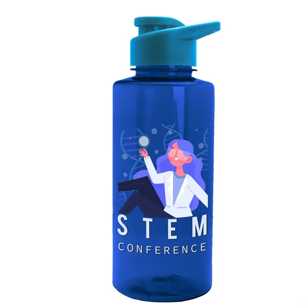 Mountaineer 36 oz. Sports Bottle with Drink-Thru Lid. Molded with food-safe,... from ASI 40480 Koozie Group