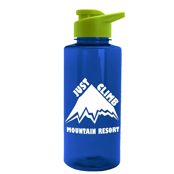 Mountaineer 36 oz. Sports Bottle with Drink-Thru Lid. Molded with food-safe,... from ASI 40480 Koozie Group