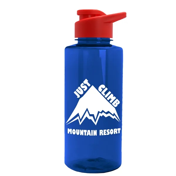 Mountaineer 36 oz. Sports Bottle with Drink-Thru Lid. Molded with food-safe,... from ASI 40480 Koozie Group