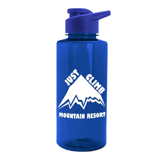 Mountaineer 36 oz. Sports Bottle with Drink-Thru Lid. Molded with food-safe,... from ASI 40480 Koozie Group