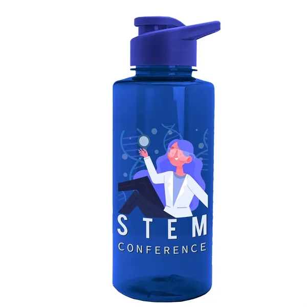 Mountaineer 36 oz. Sports Bottle with Drink-Thru Lid. Molded with food-safe,... from ASI 40480 Koozie Group