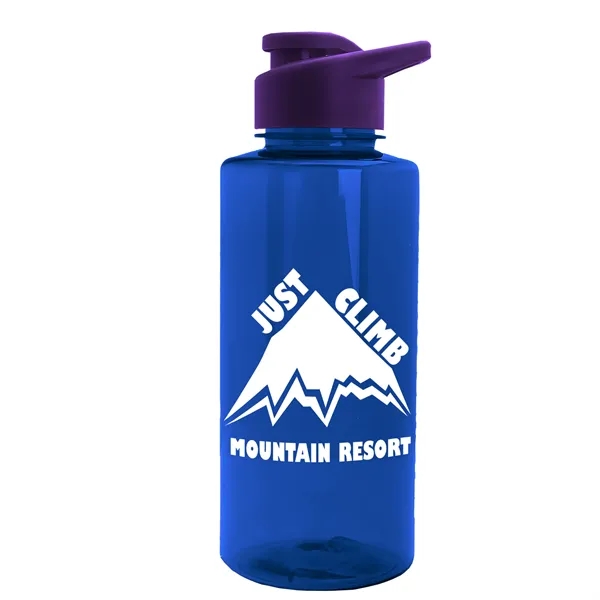 Mountaineer 36 oz. Sports Bottle with Drink-Thru Lid. Molded with food-safe,... from ASI 40480 Koozie Group