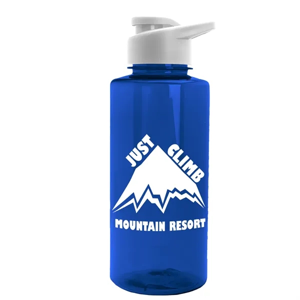 Mountaineer 36 oz. Sports Bottle with Drink-Thru Lid. Molded with food-safe,... from ASI 40480 Koozie Group