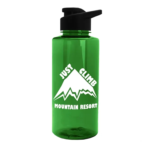 Mountaineer 36 oz. Sports Bottle with Drink-Thru Lid. Molded with food-safe,... from ASI 40480 Koozie Group