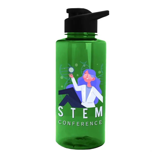 Mountaineer 36 oz. Sports Bottle with Drink-Thru Lid. Molded with food-safe,... from ASI 40480 Koozie Group