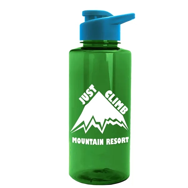 Mountaineer 36 oz. Sports Bottle with Drink-Thru Lid. Molded with food-safe,... from ASI 40480 Koozie Group
