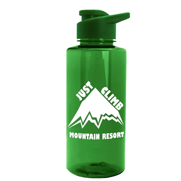 Mountaineer 36 oz. Sports Bottle with Drink-Thru Lid. Molded with food-safe,... from ASI 40480 Koozie Group