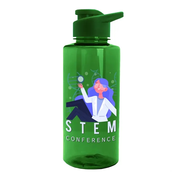 Mountaineer 36 oz. Sports Bottle with Drink-Thru Lid. Molded with food-safe,... from ASI 40480 Koozie Group