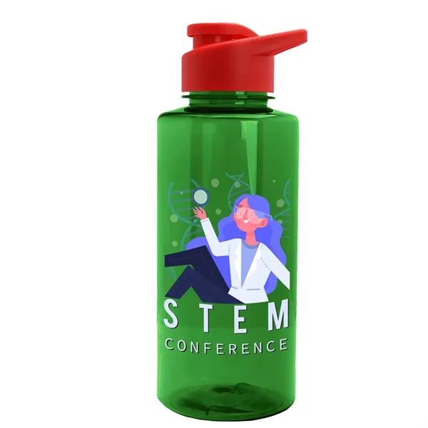 Mountaineer 36 oz. Sports Bottle with Drink-Thru Lid. Molded with food-safe,... from ASI 40480 Koozie Group