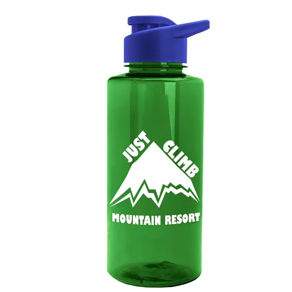 Mountaineer 36 oz. Sports Bottle with Drink-Thru Lid. Molded with food-safe,... from ASI 40480 Koozie Group
