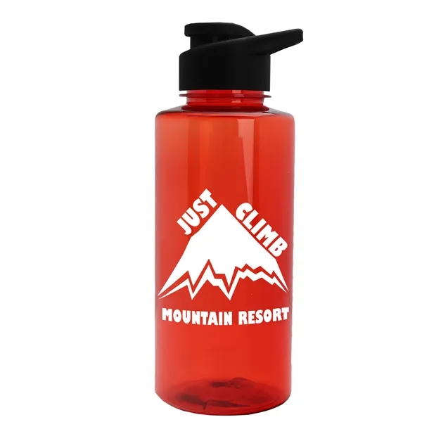 Mountaineer 36 oz. Sports Bottle with Drink-Thru Lid. Molded with food-safe,... from ASI 40480 Koozie Group