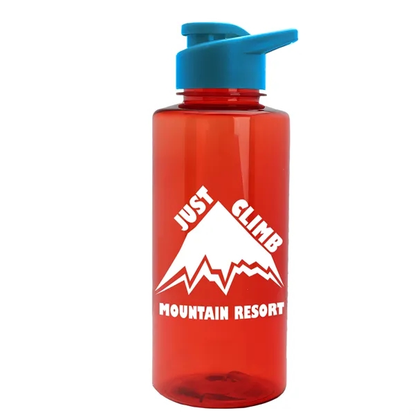 Mountaineer 36 oz. Sports Bottle with Drink-Thru Lid. Molded with food-safe,... from ASI 40480 Koozie Group