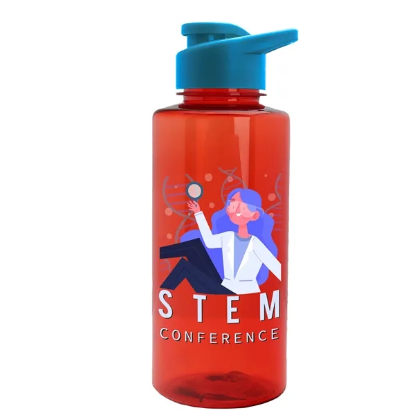 Mountaineer 36 oz. Sports Bottle with Drink-Thru Lid. Molded with food-safe,... from ASI 40480 Koozie Group