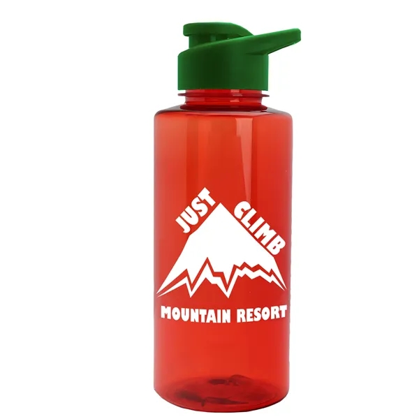 Mountaineer 36 oz. Sports Bottle with Drink-Thru Lid. Molded with food-safe,... from ASI 40480 Koozie Group