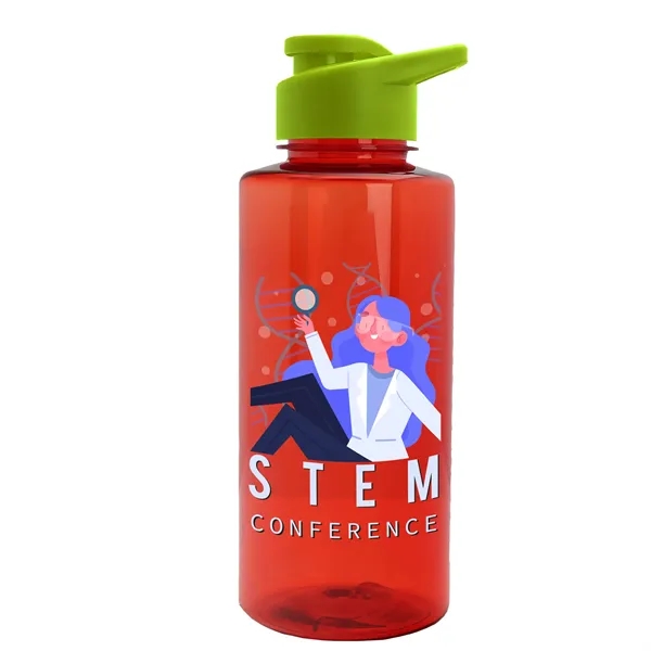 Mountaineer 36 oz. Sports Bottle with Drink-Thru Lid. Molded with food-safe,... from ASI 40480 Koozie Group