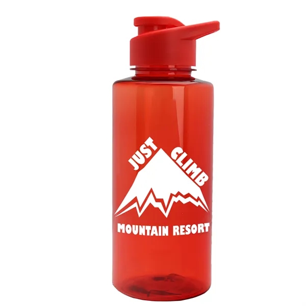Mountaineer 36 oz. Sports Bottle with Drink-Thru Lid. Molded with food-safe,... from ASI 40480 Koozie Group