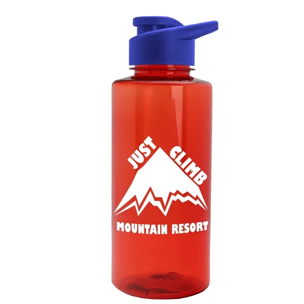 Mountaineer 36 oz. Sports Bottle with Drink-Thru Lid. Molded with food-safe,... from ASI 40480 Koozie Group