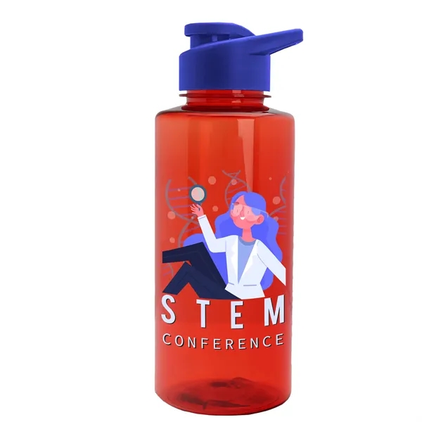 Mountaineer 36 oz. Sports Bottle with Drink-Thru Lid. Molded with food-safe,... from ASI 40480 Koozie Group